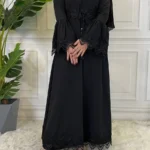 Abaya Dubaï Élégante Femme Musulmane – Robe Modeste