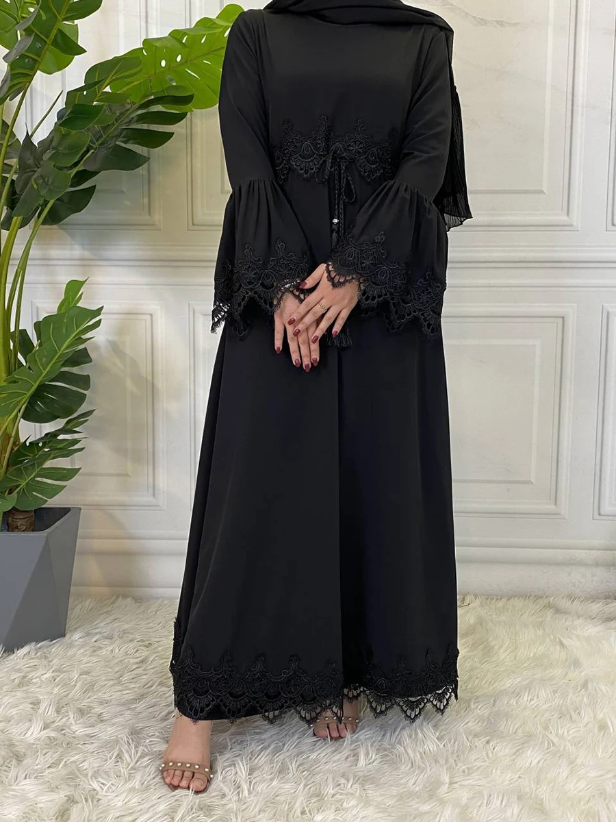 Abaya Dubaï Élégante Femme Musulmane – Robe Modeste