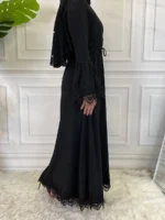 Abaya Dubaï Élégante Femme Musulmane – Robe Modeste – Image 3