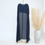 Ensemble abaya 2 pièces femme musulmane – tenue Dubaï Ramadan élégante – Image 16