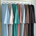 Robe intérieure abaya femme musulmane Dubaï tenue pudique – Image 7