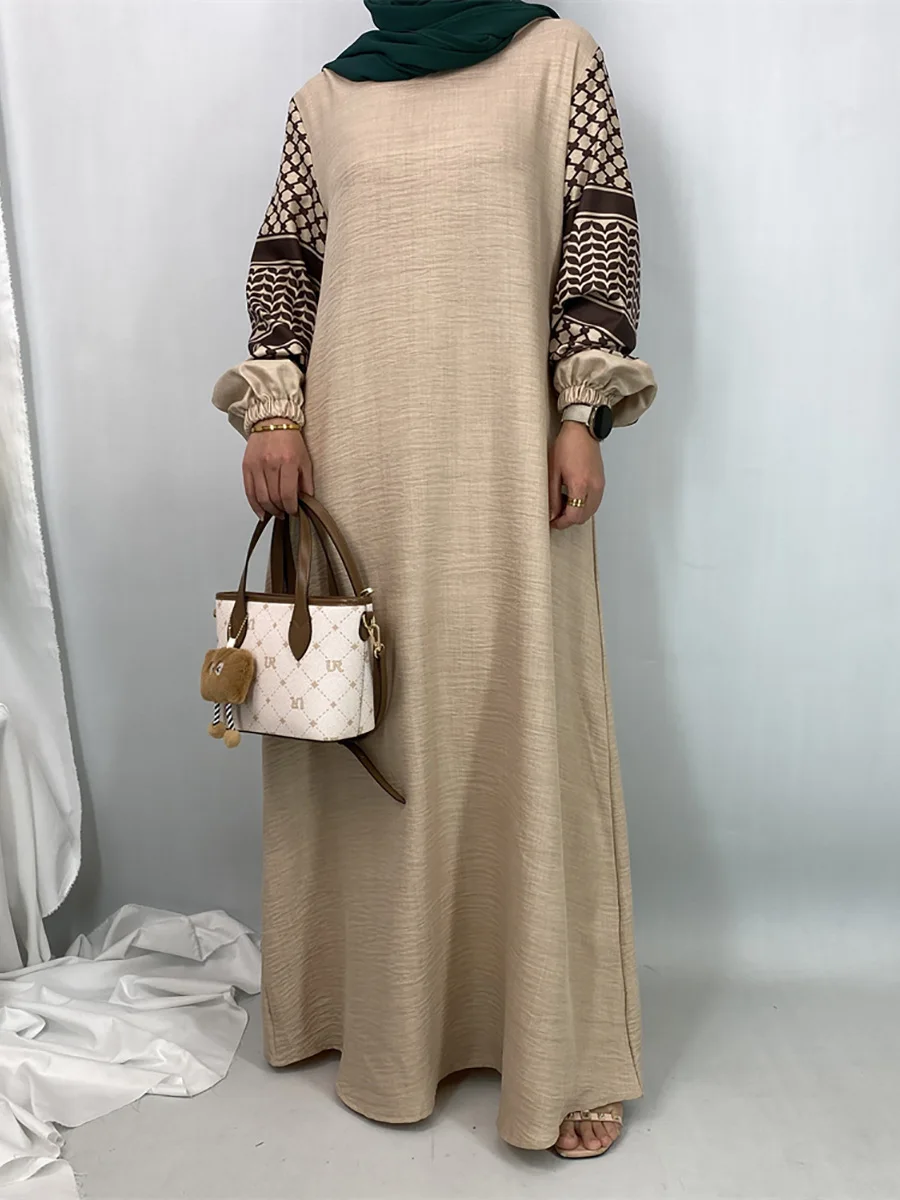 Abaya kebaya élégante à capuche style Dubaï Ramadan