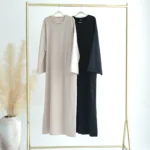 Robe intérieure abaya femme musulmane Dubaï tenue pudique – Image 2