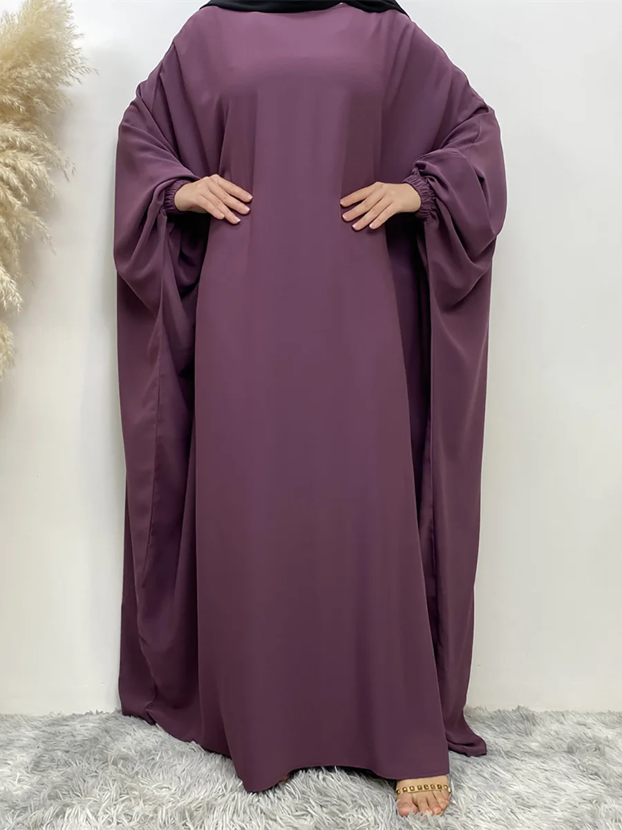 Abaya élégante Dubaï caftan marocain femme musulmane Ramadan