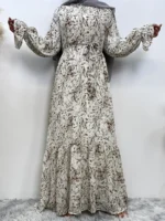 Abaya femme élégante Dubaï Ramadan hijab musulmane luxe