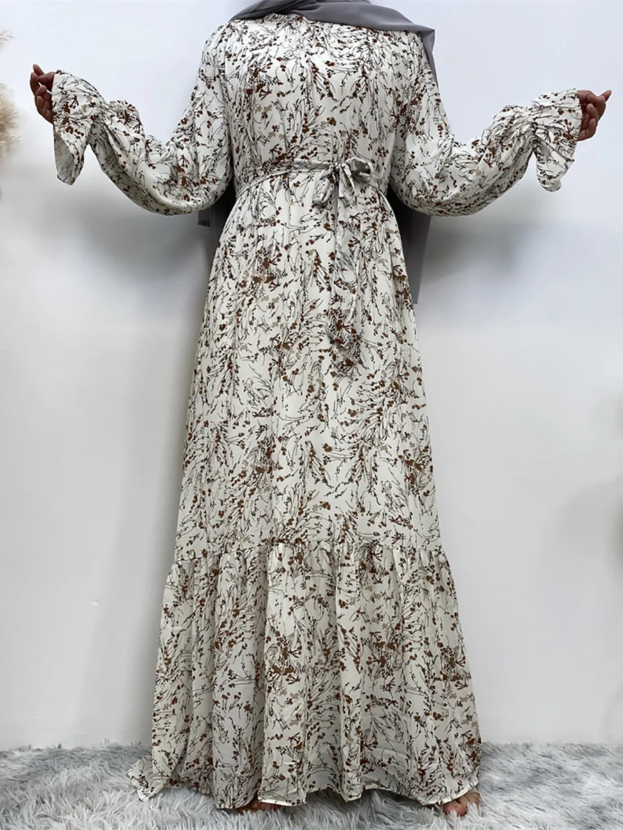 Abaya femme élégante Dubaï Ramadan hijab musulmane luxe