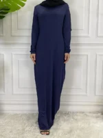 Abaya élégante avec hijab assorti, légère et confortable. Idéale Ramadan, Eid ou quotidien – Image 5