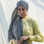 Hijab coton froissé bandeau femme musulmane abaya élégance pudeur luxe – Image 5
