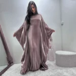 Abaya jalabiya luxe Dubaï femme musulmane hijab jilbab élégance pudeur – Image 7