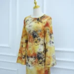 Robe abaya élégante femme musulmane – pudeur raffinée et luxe fluide – Image 3