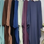 Abaya élégante Aylinejab fluide pour femme musulmane élite