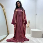 Abaya jalabiya luxe Dubaï femme musulmane hijab jilbab élégance pudeur – Image 6