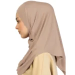 Hijab jersey premium abaya femme musulmane élégance pudeur luxe sans épingle – Image 6