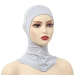 Casquette turban hijab intérieur femme musulmane élégance pudeur luxe abaya jilbab – Image 2