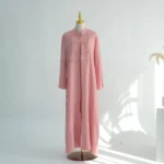 Abaya deux pièces élégante femme musulmane – pudeur et luxe fluide – Image 8
