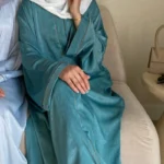 Abaya cardigan ouvert hijab jilbab femme musulmane élégance pudeur – Image 6