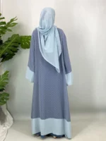 Ensembles Abaya kimono luxe femme musulmane – robe abaya élégante – Image 6