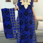 Boubou Africains avec Turban et Écharpe pour un été élégant et léger