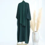 Ensemble Abaya femme luxe moderne Dubai – Robe abaya kimono élégante pour femme musulmane | Aylinejab Paris – Image 7