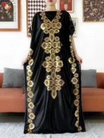 Abaya d’été ample et luxueuse pour femme musulmane élégante – Image 3