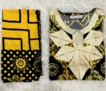 Boubou Africains avec Turban et Écharpe pour un été élégant et léger – Image 7