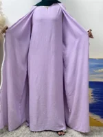 Ensemble 2 pièces Abaya femme luxe moderne Aylinejab – robe abaya kimono élégante modest fashion Dubai Paris – Image 4