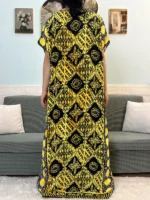 Boubou Africains avec Turban et Écharpe pour un été élégant et léger – Image 6