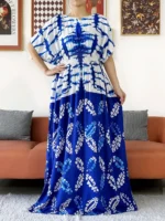 Abaya boubou d’été en coton léger pour femme musulmane élégante – Image 5