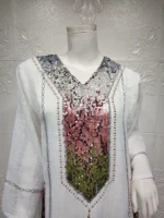 Abaya luxe femme musulmane hijab jilbab élégance pudeur coupe ample élégance naturelle – Image 7