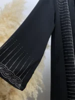 Abaya kimono luxe femme musulmane – hijab jilbab élégant – Image 4