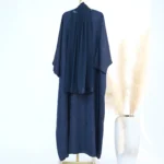 Ensemble Abaya femme luxe moderne Dubai – Robe abaya kimono élégante pour femme musulmane | Aylinejab Paris – Image 9