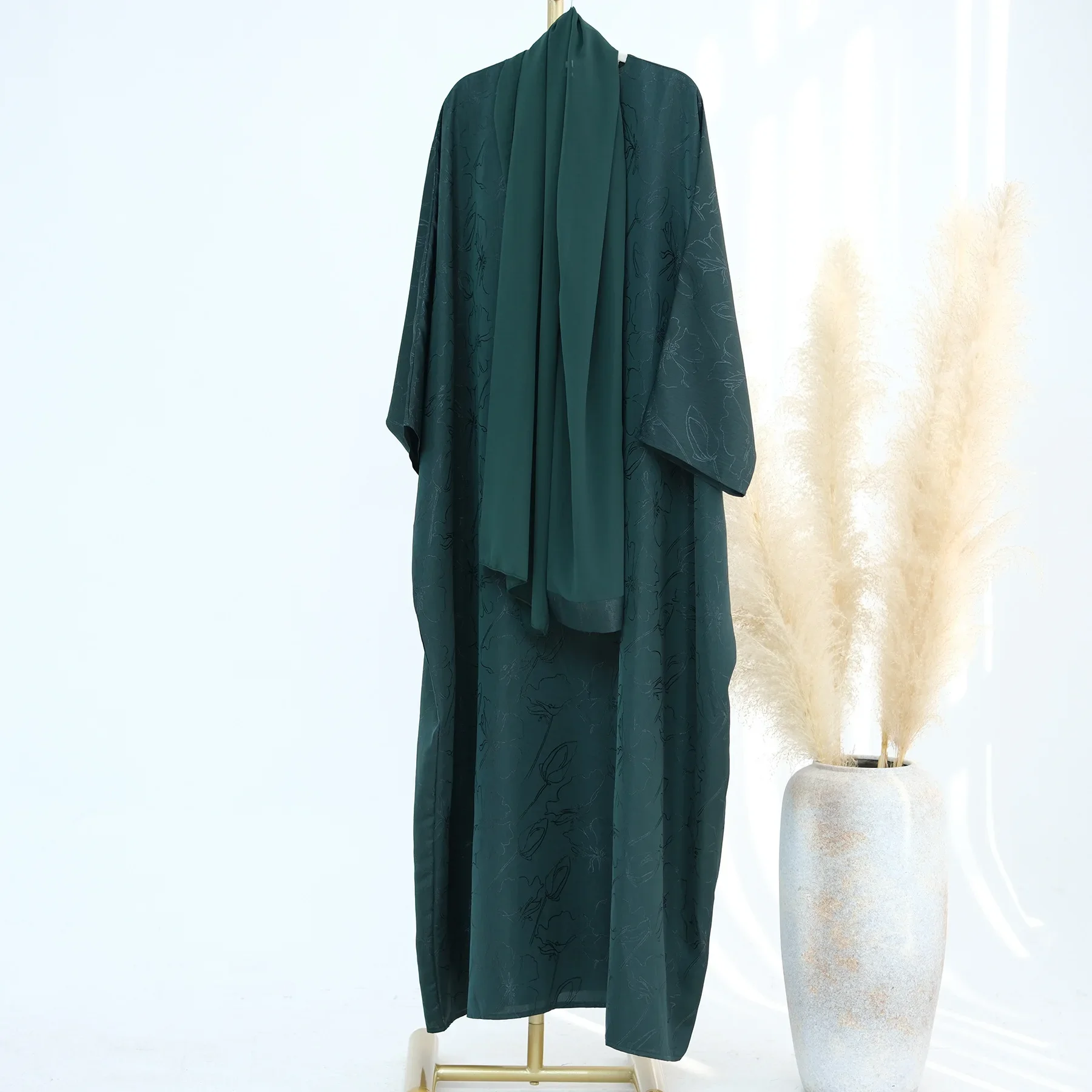 Green and hijab