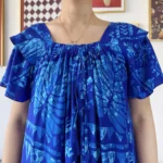 Abaya été femme musulmane boubou coton hijab élégant luxe – Image 7