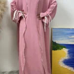 Ensemble 2 pièces Abaya femme luxe moderne Aylinejab – robe abaya kimono élégante modest fashion Dubai Paris
