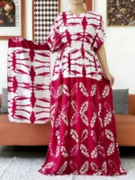 Abaya boubou d’été en coton léger pour femme musulmane élégante – Image 6