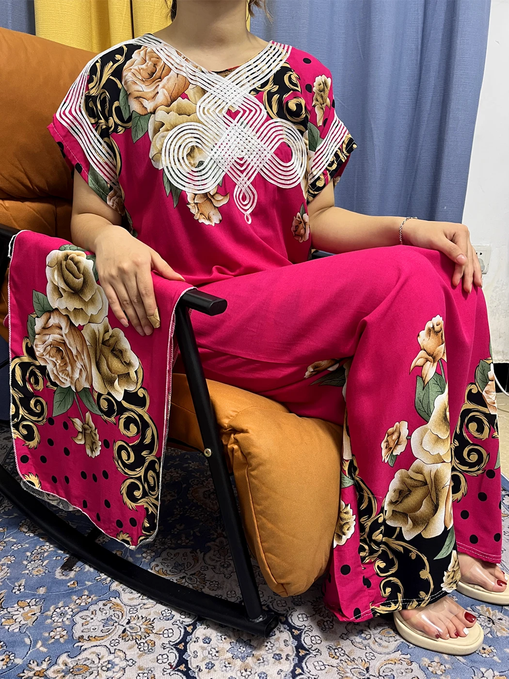 Abaya femme musulmane coton léger hijab jilbab luxe pudique
