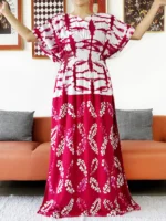 Abaya boubou d’été en coton léger pour femme musulmane élégante – Image 8