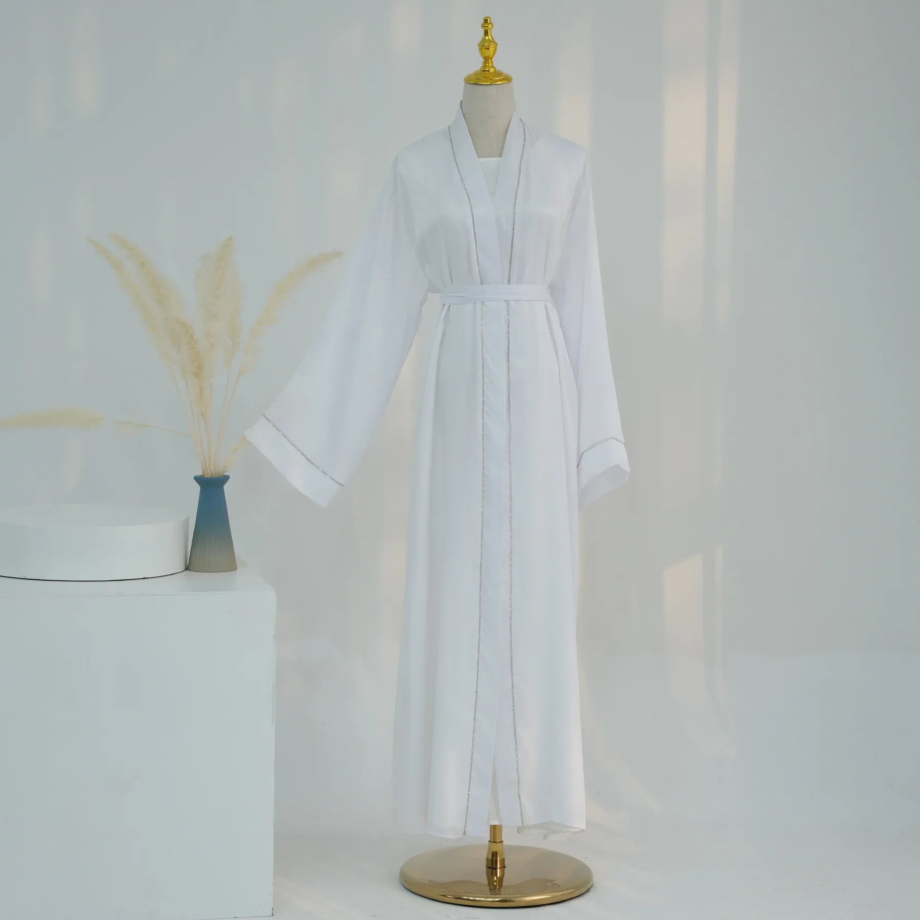 abaya blanc