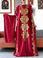 Abaya d’été ample et luxueuse pour femme musulmane élégante – Image 4