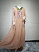Abaya luxe femme musulmane hijab jilbab élégance pudeur coupe ample élégance naturelle