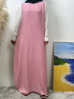 Ensemble 2 pièces Abaya femme luxe moderne Aylinejab – robe abaya kimono élégante modest fashion Dubai Paris – Image 6