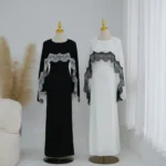 Abaya femme luxe moderne Dubaï Paris – robe abaya élégante modest fashion, hijab jilbab femme musulmane