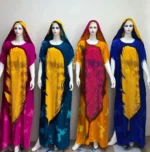 Boubou d’été abaya femme musulmane – élégance, pudeur et luxe léger – Image 7