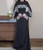 Abaya femme luxe moderne Dubaï Paris – robe abaya élégante modest fashion, hijab jilbab femme musulmane – Image 3