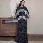 Abaya femme luxe moderne Dubaï Paris – robe abaya élégante modest fashion, hijab jilbab femme musulmane – Image 2