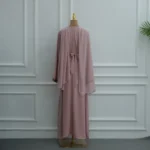 Abaya femme luxe Dubaï : robe moderne, élégante et pudique – Image 7