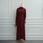 Abaya femme luxe Dubaï : robe moderne, élégante et pudique – Image 9