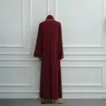 Abaya femme luxe Dubaï : robe moderne, élégante et pudique – Image 12