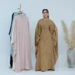 Abaya femme moderne : robe abaya luxe Dubaï, kimono, hijab et jilbab – Image 2