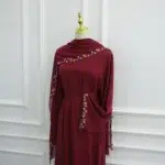 Abaya femme luxe Dubaï : robe moderne, élégante et pudique – Image 10